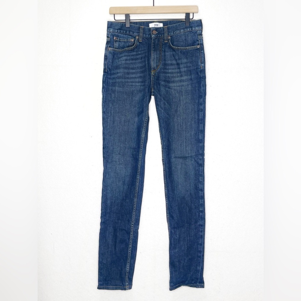 Spoke Japanese Selvedge Denim Jeans Men's Waist 30x34 Build A  Narrow Stretch